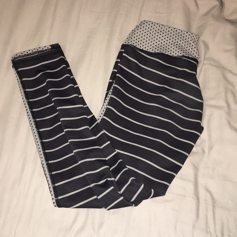 Multipattern athletic leggings